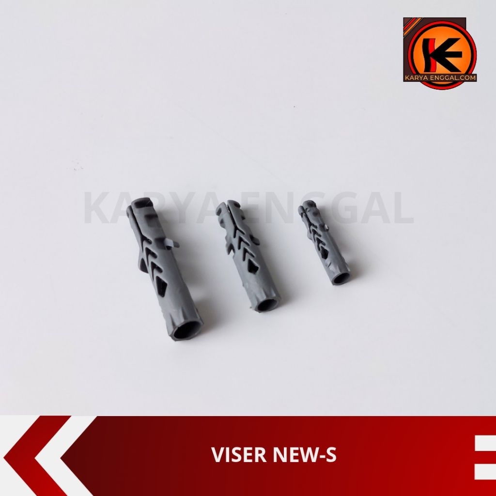 Fisher Viser Fiser Sekrup S6 S8 S10 Tembok/ Viser Baut Tembok Paku Beton