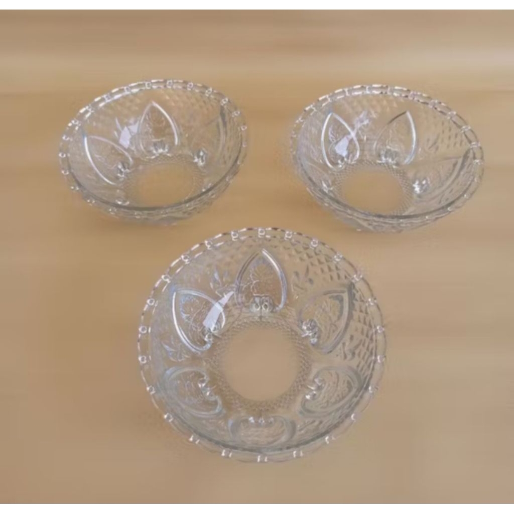 Mangkok Kaca Kobokan Kecil RB-130 Isi 6 pcs