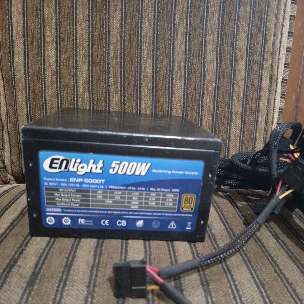 Power Supply Enlight ENP-500DT (500WATT)