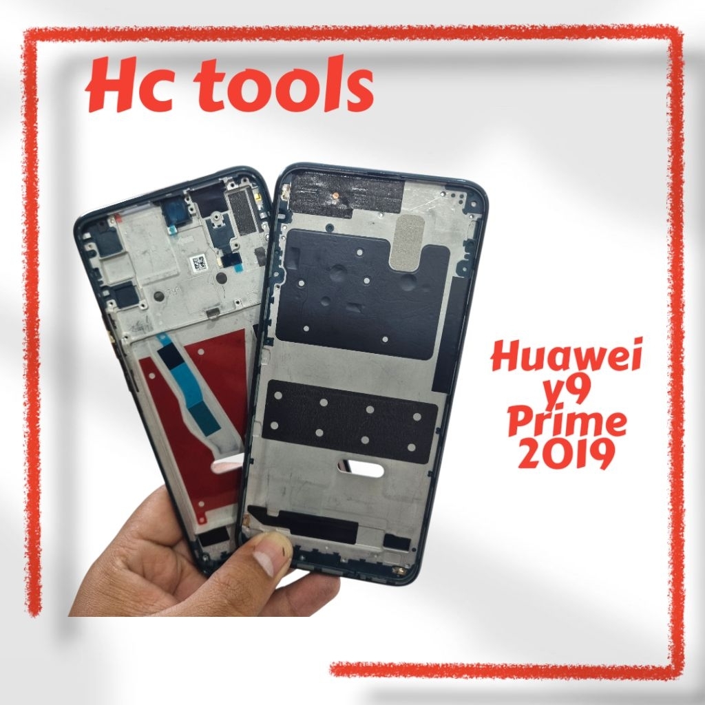 Frame Lcd Tatakan Lcd Tulang Lcd Bezel Huawei Y9 Prime