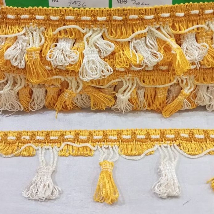 [Per Meter] Rumbai Gorden 7436/Renda Rumbai/Rumbai Hias Gorden/Rumbai