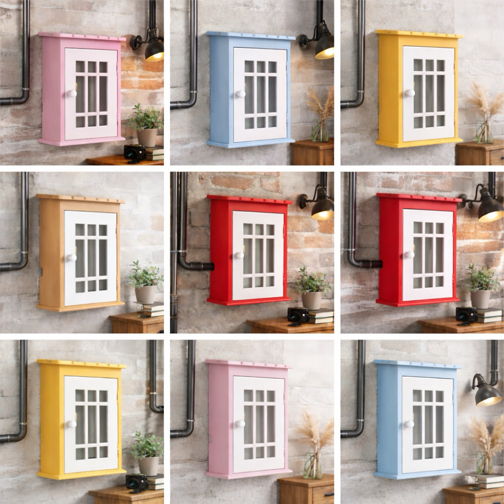 Kotak Rak Tempat Box Listrik Token Meteran Hiasan Pajangan Dekorasi Ruangan Rumah Dinding Shabbychic