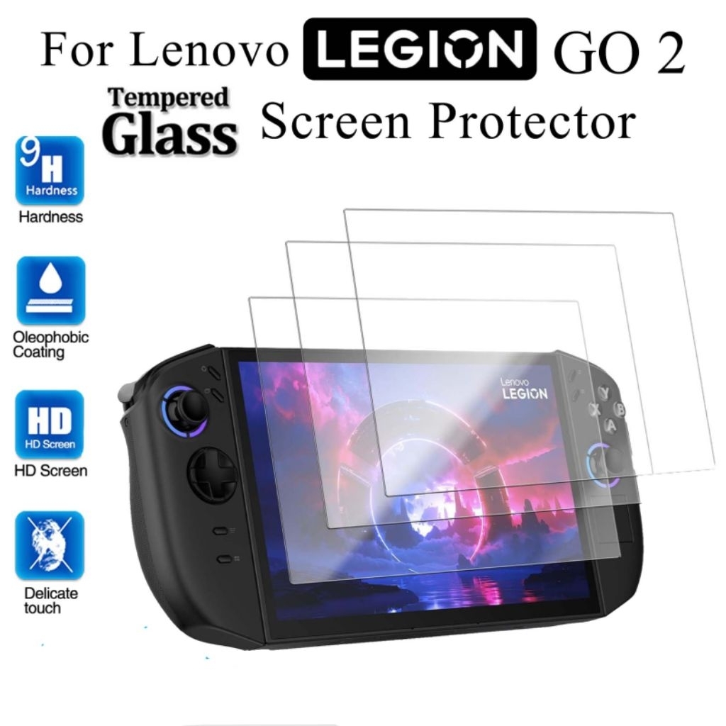 Tempred glass 9H For LENOVO LEGION GO/ LEGION GO S/ LEGION GO 2  Protector Screen  PREMIUM QUALITY