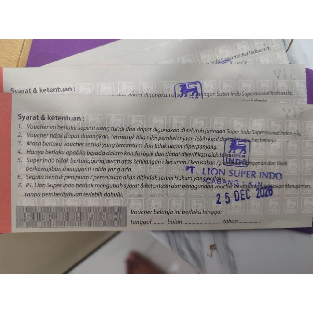 Voucher superindo 50.000