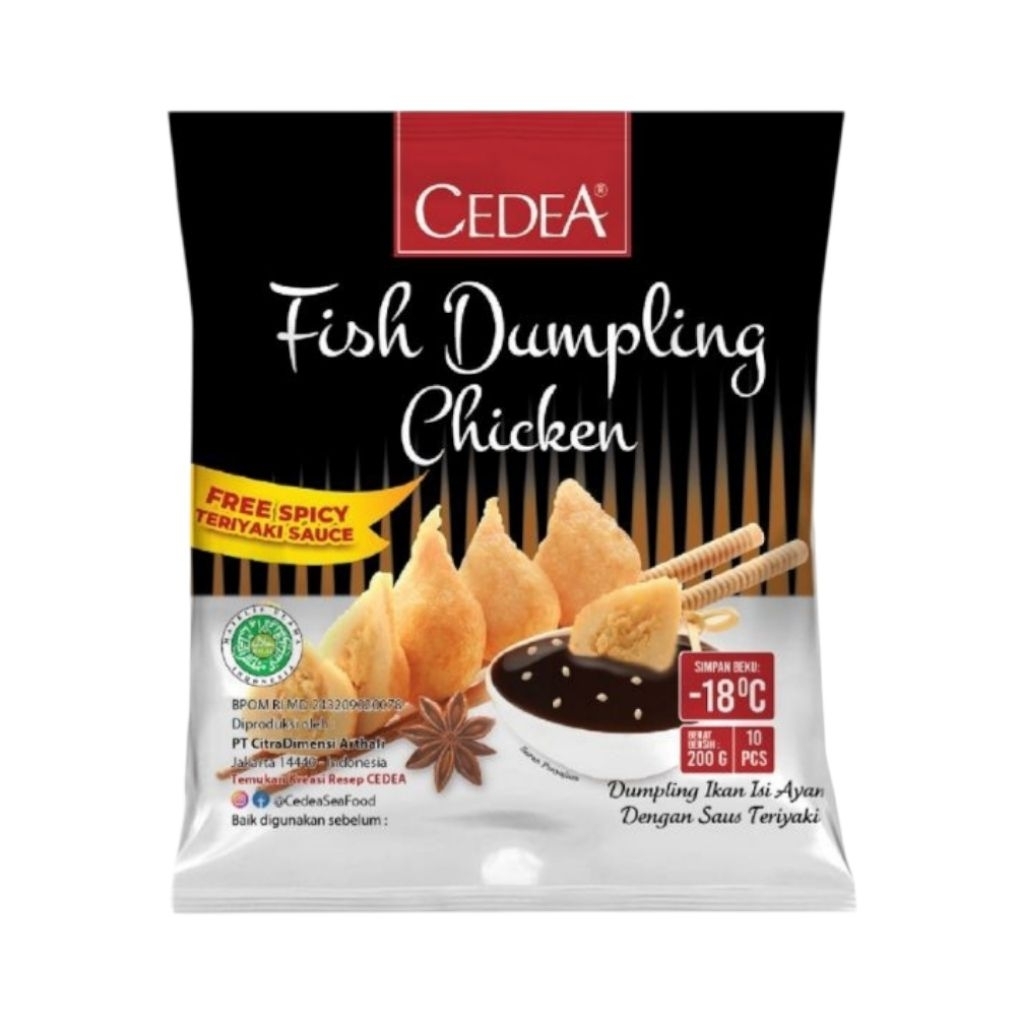 Cedea Fish Dumpling Ayam 250gr