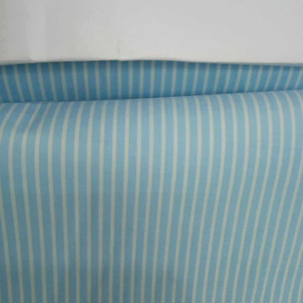 KAIN KATUN YANDET ITALY PREMIUM IMPORT SALUR BIRU