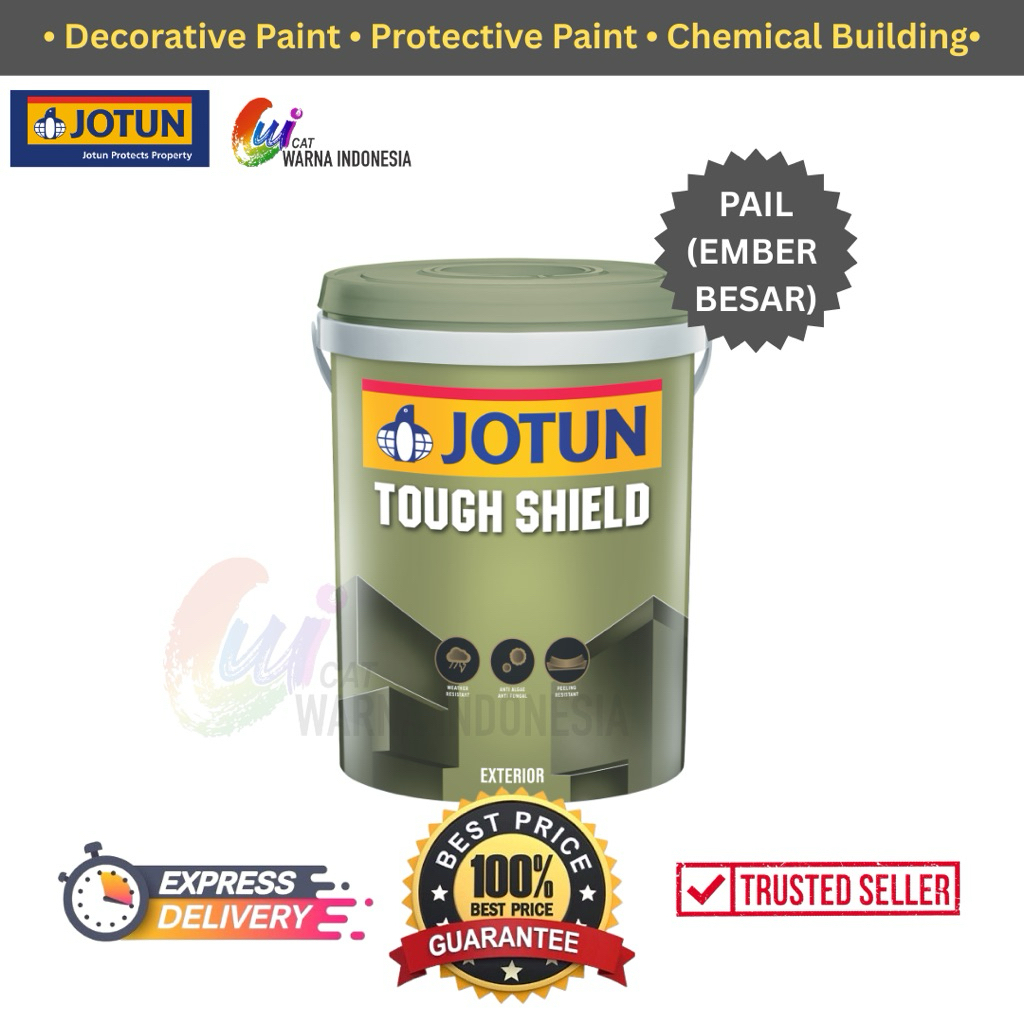 cat tembok Exsterior JOTUN TOUGH SHIELD 18L bisa custom warna