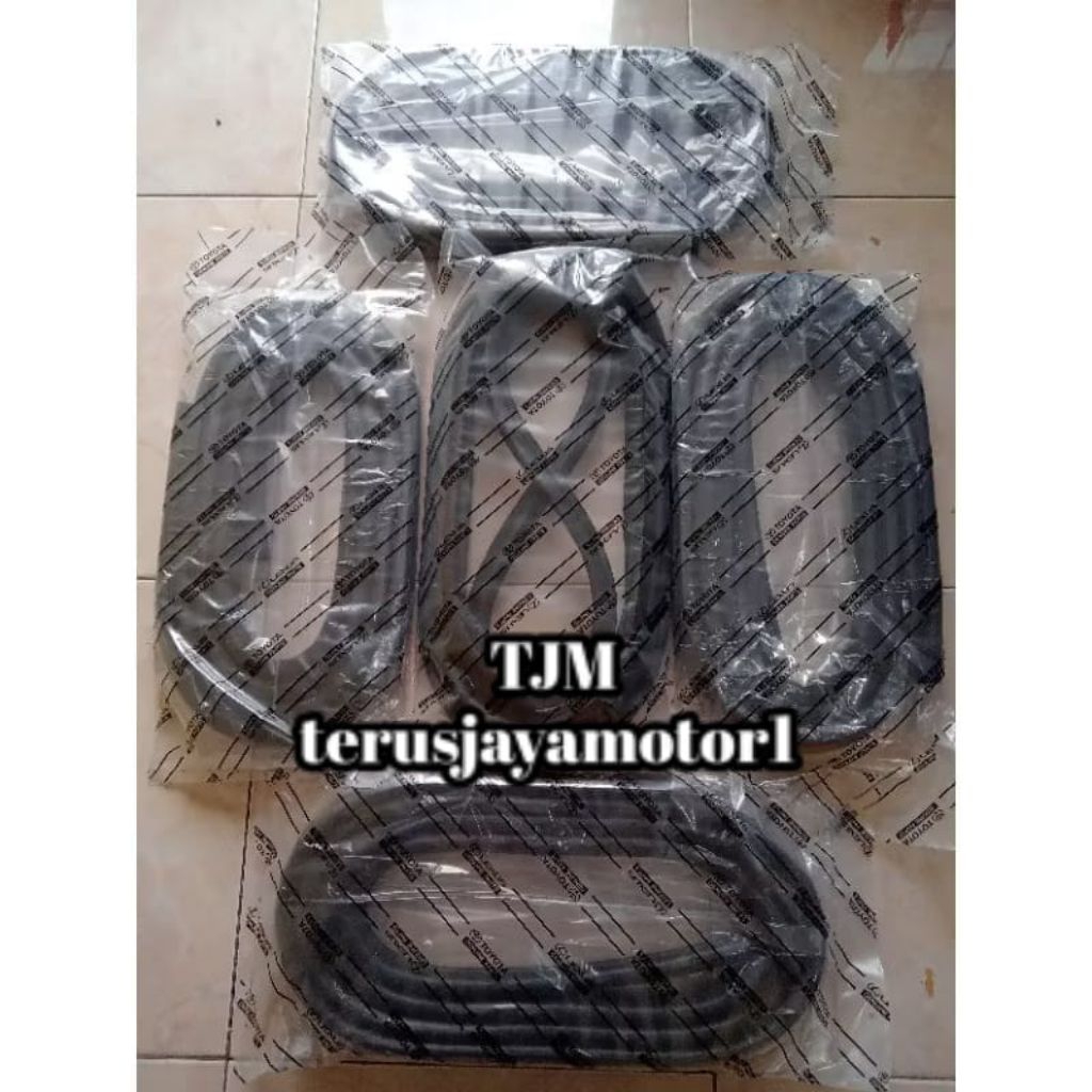 KARET BALON BODY PINTU DAN BAGASI MOBIl AVANZA VVTI ORIGINAL FULLSET 5PCS