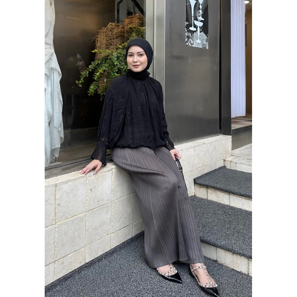 Kulot Pleats Pants Gonegani| Kulot Pants Premium High Quality kulot