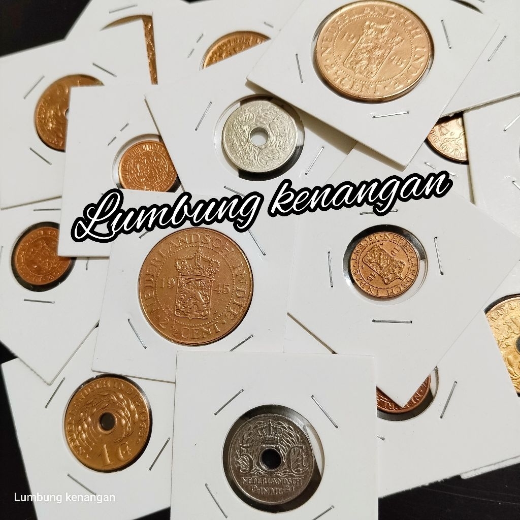 uang kuno koin Nederlandsch Indie, Hindia Belanda