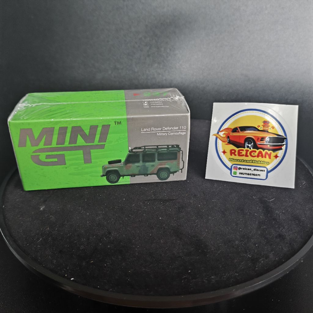 MINI GT - LAND ROVER DEFENDER 110 | MILITARY CAMOUFLAGE