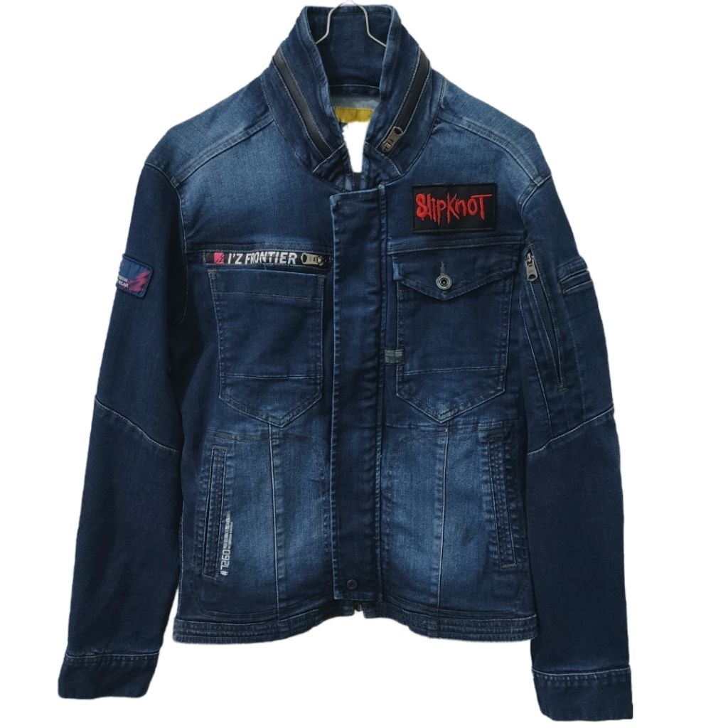 jacket denim bikers I'Z FRONTIER