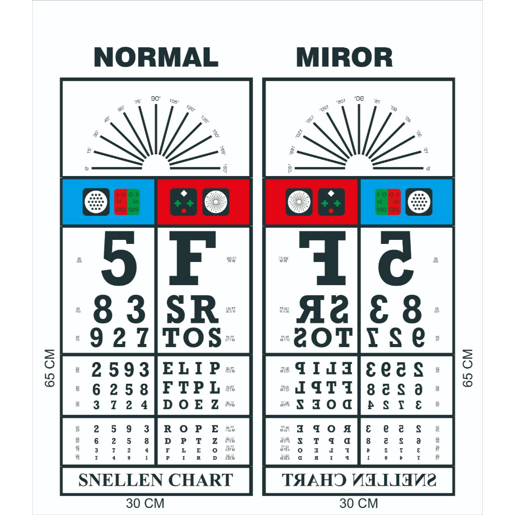 snellen chart elektrik/snellen chart/snellen eye/snellen chart tes mata