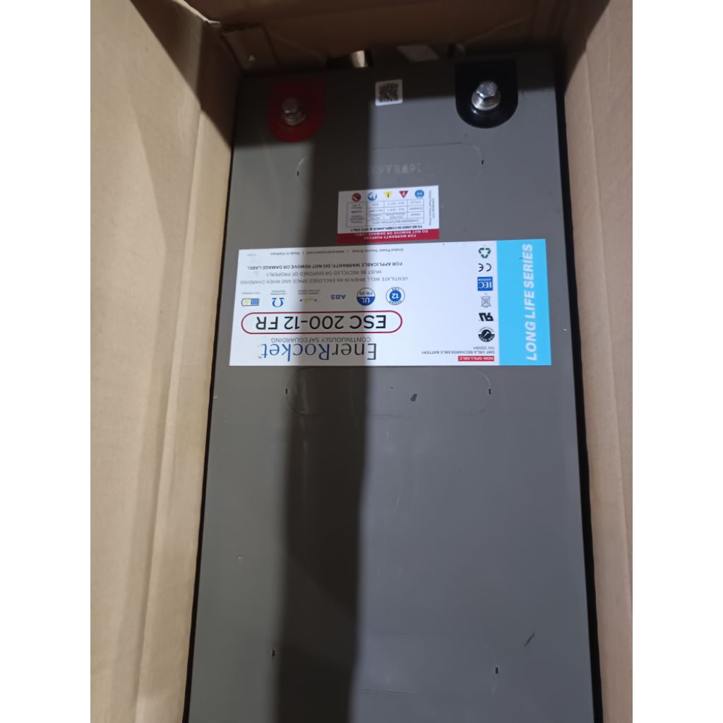BATTERY Vrla enerocket 12v200ah