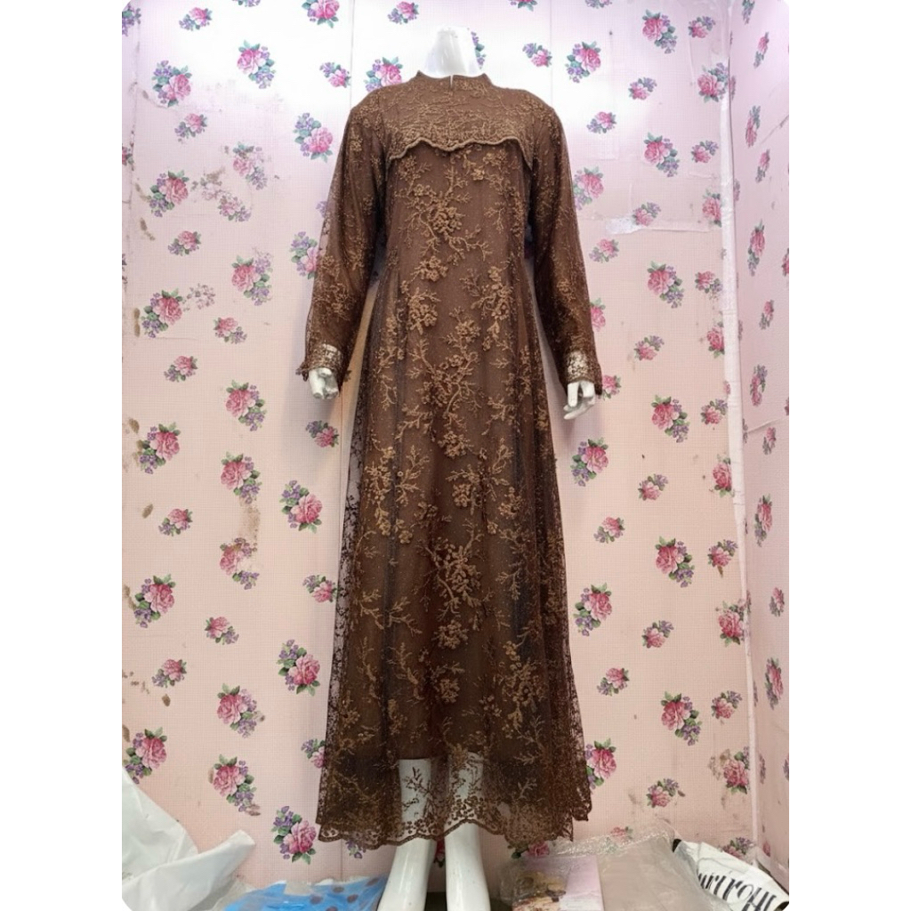 GAMIS MEWAH BROKAT