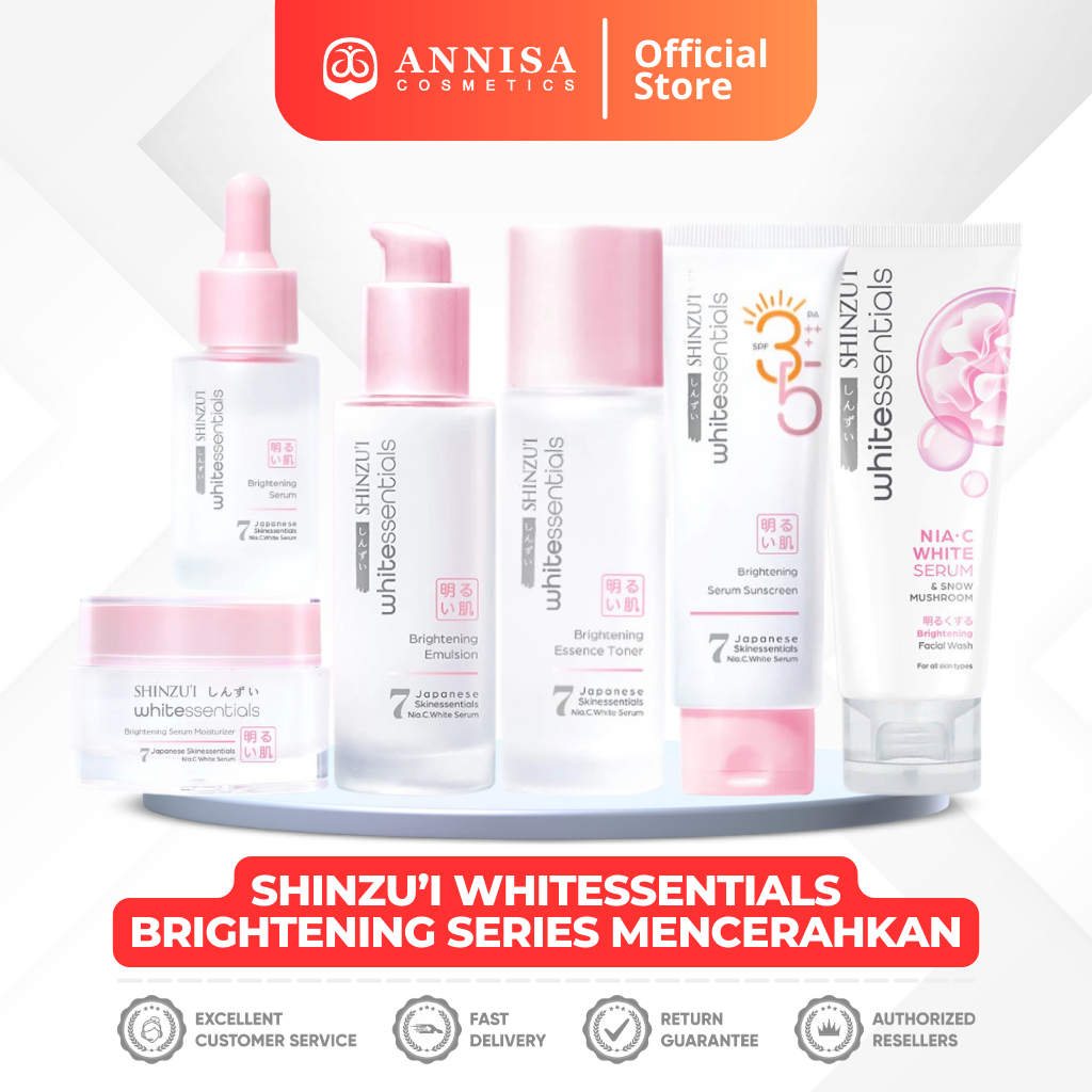 SHINZUI WHITEssentials Brightening Series