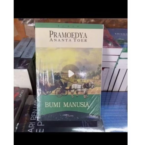 Buku Novel Bumi Manusia PRAMOEDYA ANANTA TOER
