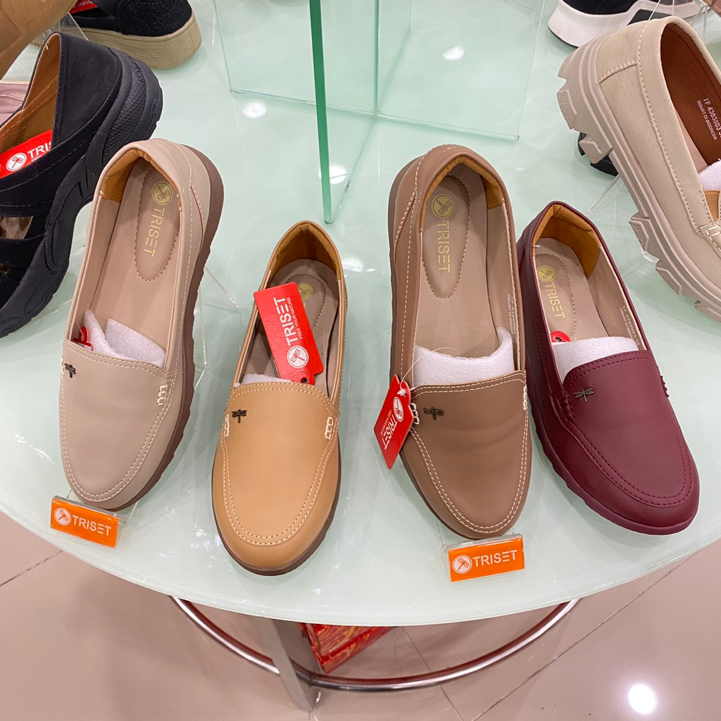 TRISET WOMEN SHOES OXFORD Bahan empuk ringan - TF4100903