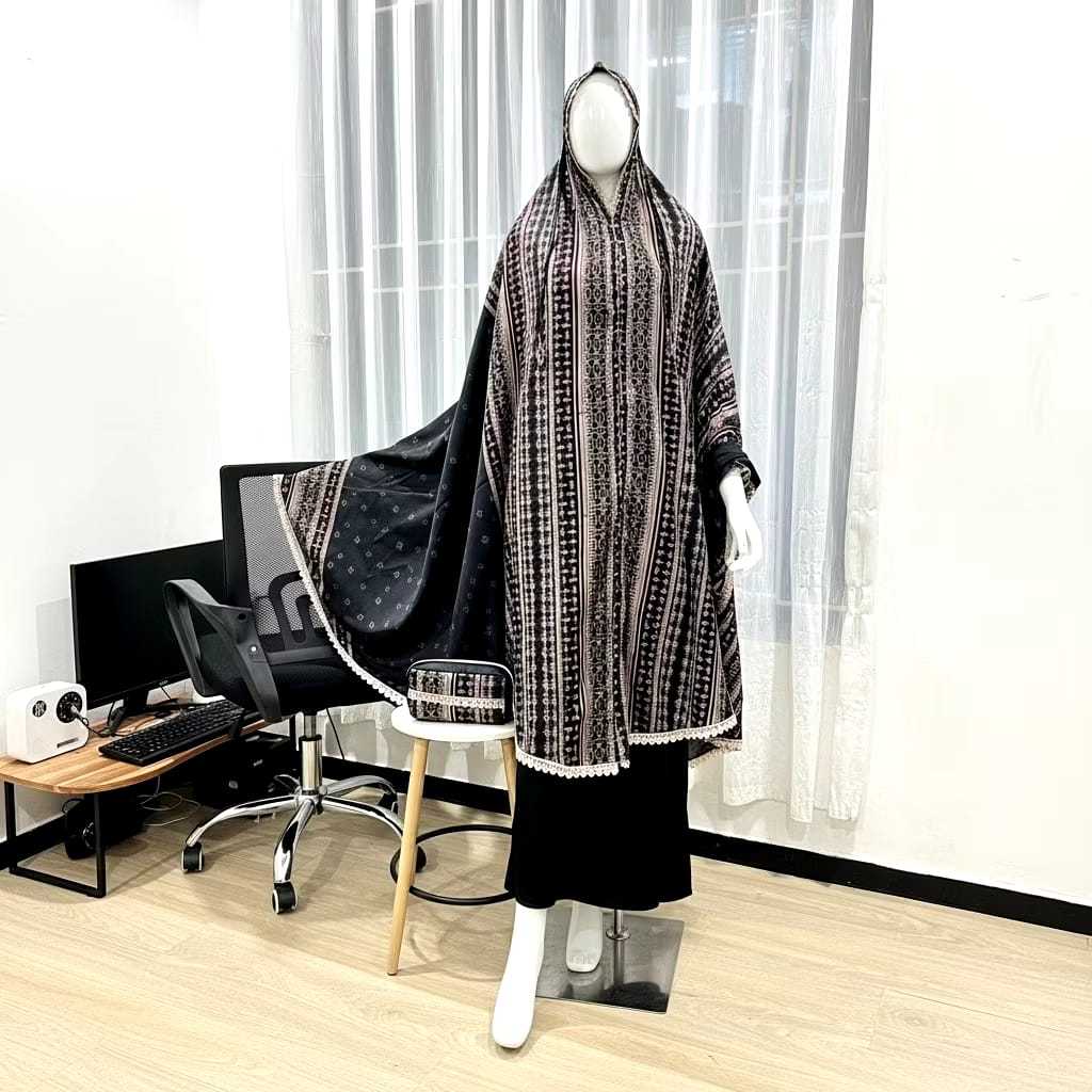 Mukena Syahdika Armany Silk Print