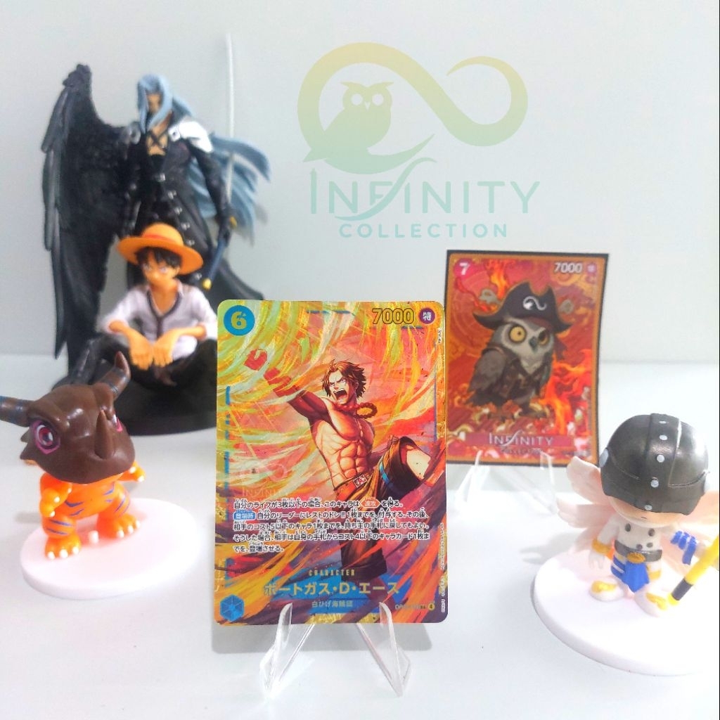 Kartu TCG One Piece Ace (Sec Pararell) Original