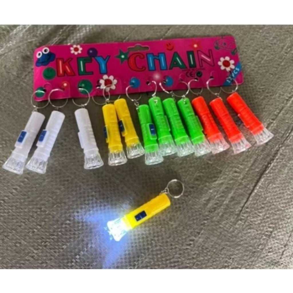 senter mini gantungan kunci senter LED mini