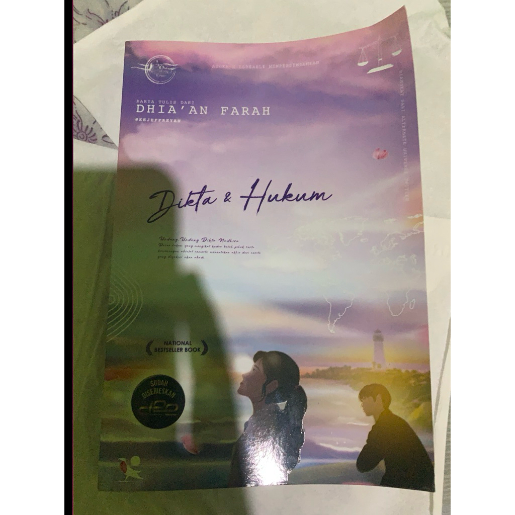 preloved novel dikta dan hukum