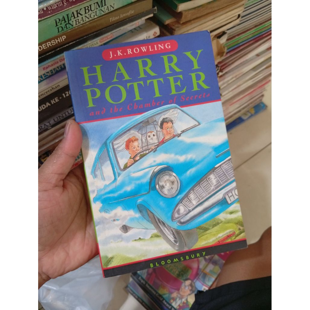 harry potter bahasa inggris no 2 soft caver bekas original