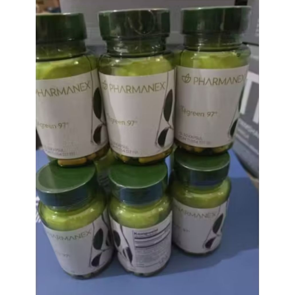 tegreen97 isi 30 kapsul teagreen teh hijau tegreen120 ED 06/27
