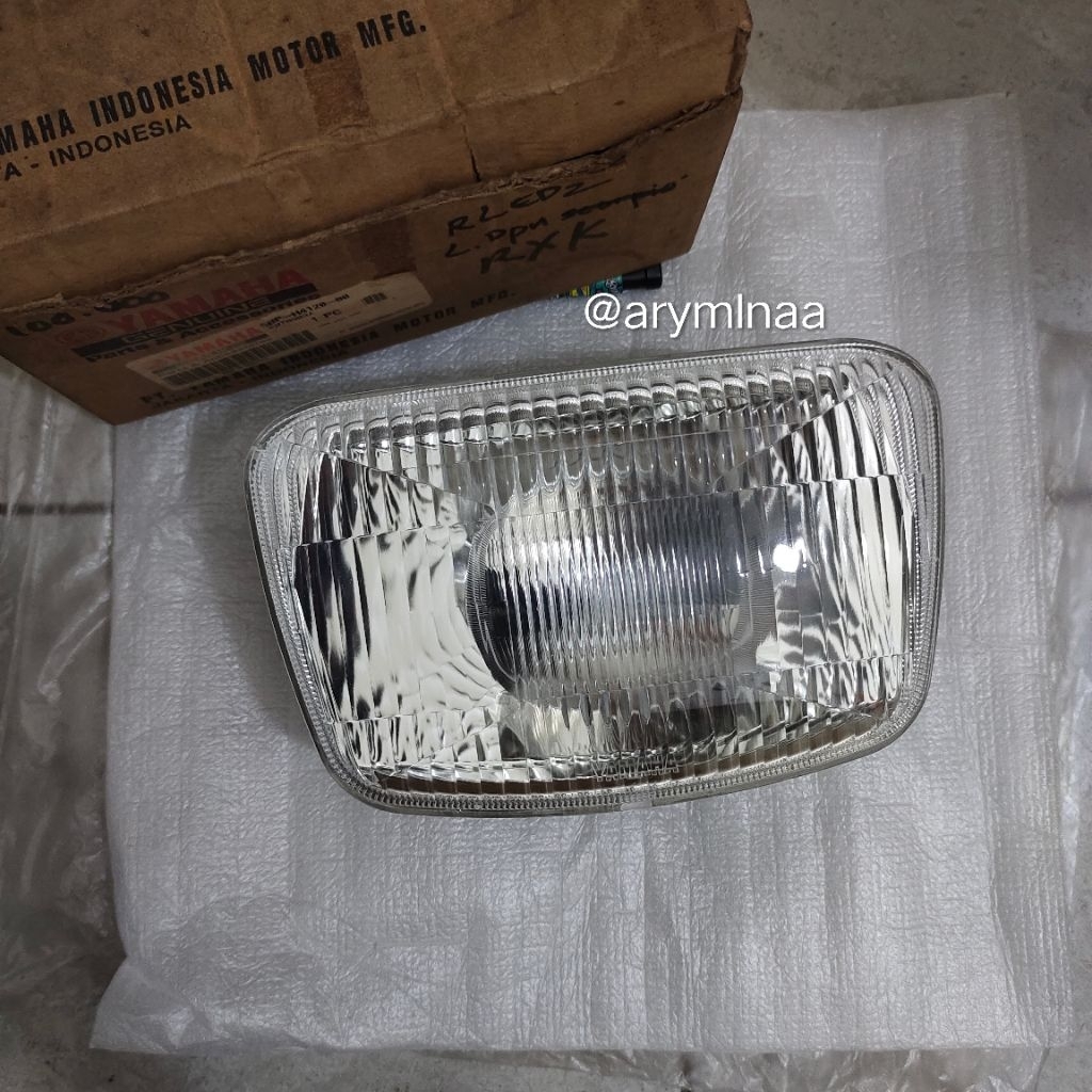REFLEKTOR LAMPU DEPAN ASSY RX KING NEW OVAL 2002-2006 5BP-H4120-00 ORIGINAL YAMAHA YGP NOS
