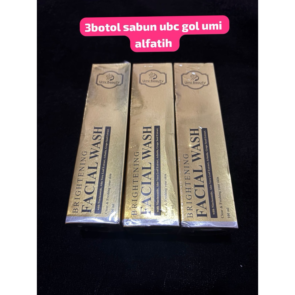 3botol sabun ubc gol umi alfatih