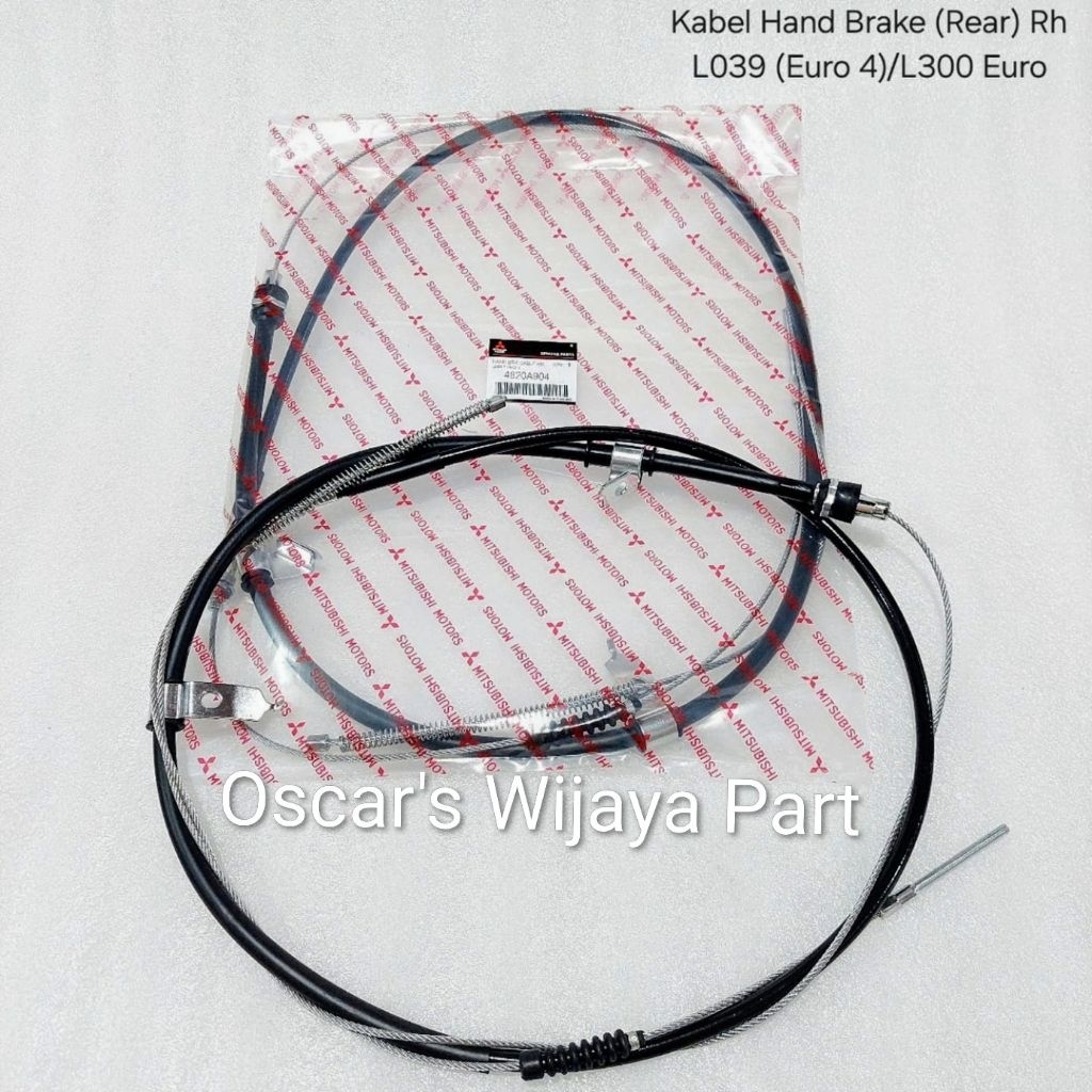 KABEL HEND BRAKE REAR RH L039 EURO 4/L300 EURO 4 /KABEL REM TANGAN BELAKANG KANAN  MOBIL MITSUBISHI 