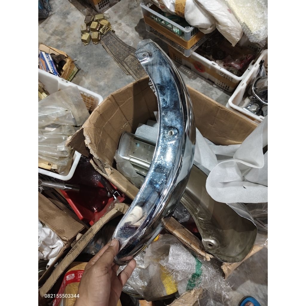 slebor spatboar suzuki gp100 gp125 orisinil baru japan