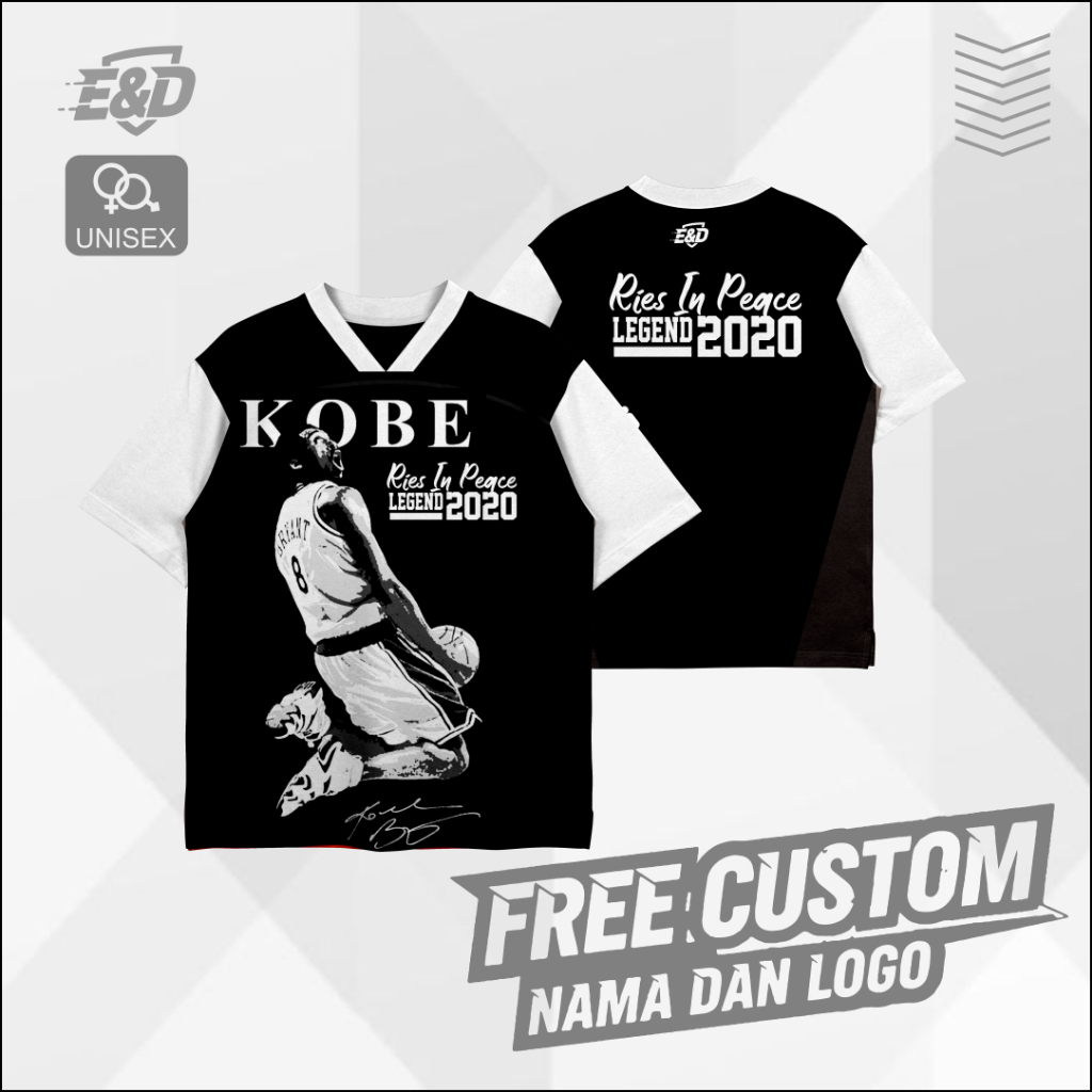 Jersey basketbll legend kobe