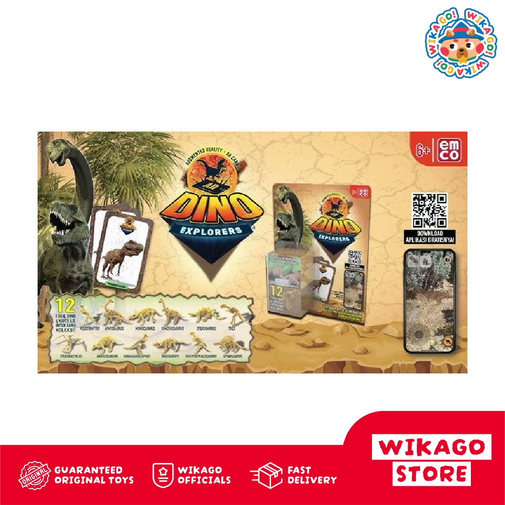 Mainan Dinosaurus Emco Dino AR Explorers