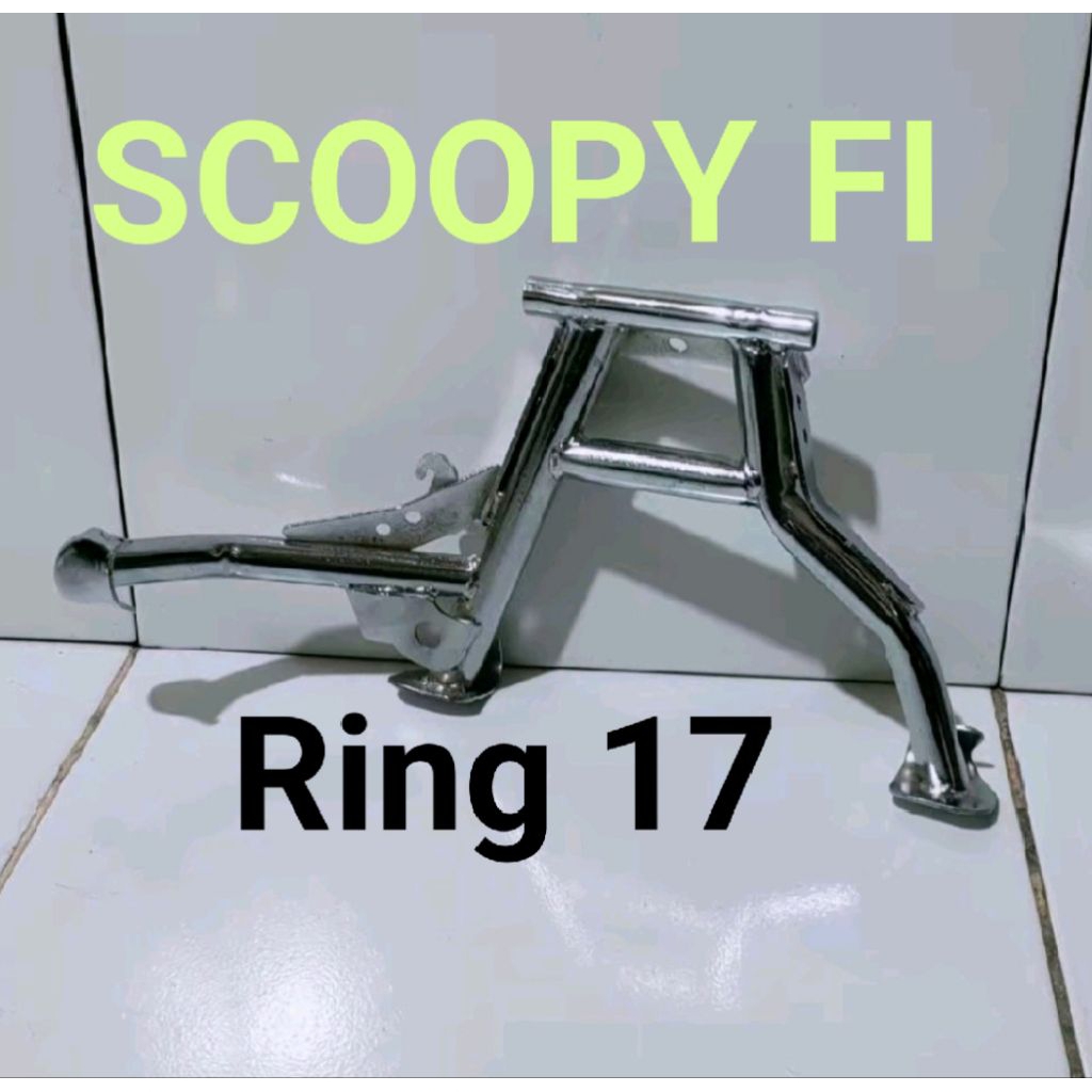 STANDAR TENGAH / STANDAR 2 CHROME SCOOPY FI RING 17