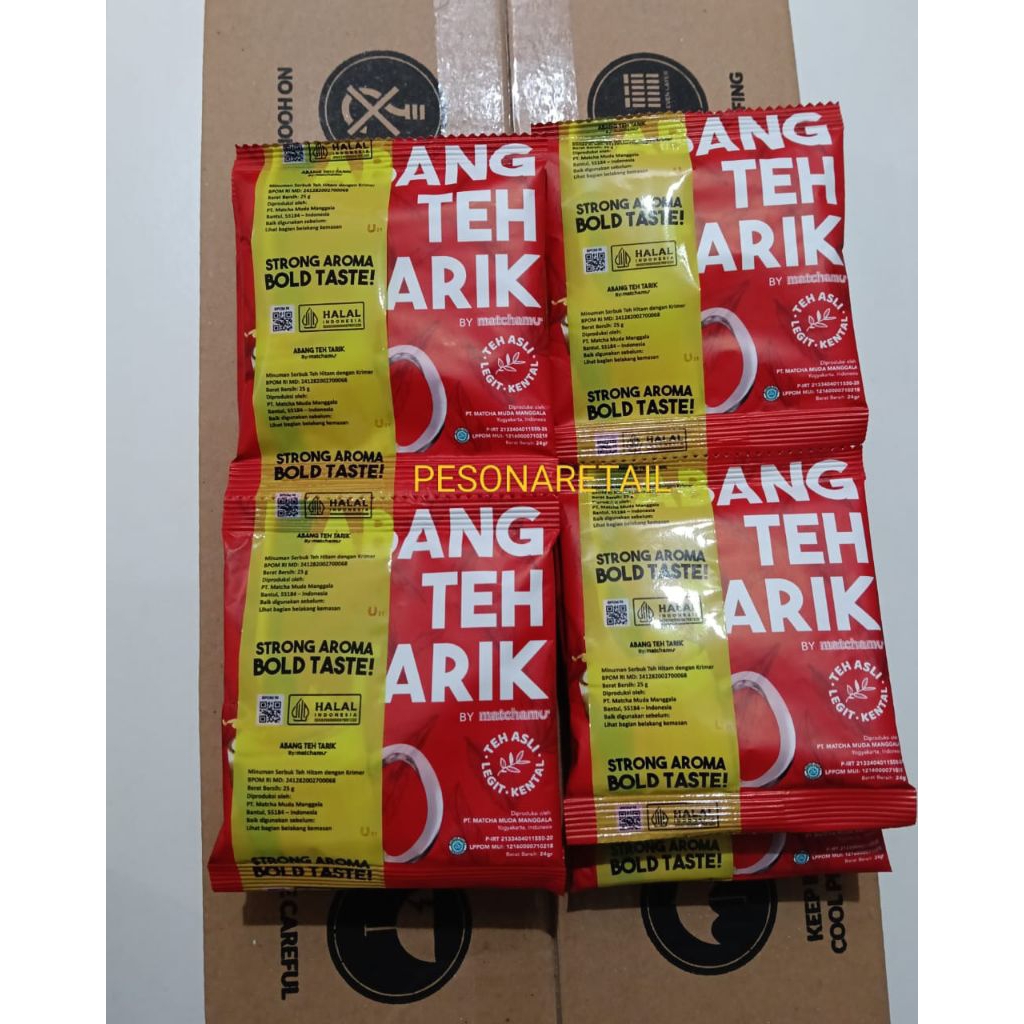 Abang Teh Tarik  - 1 renceng isi 10 sachet