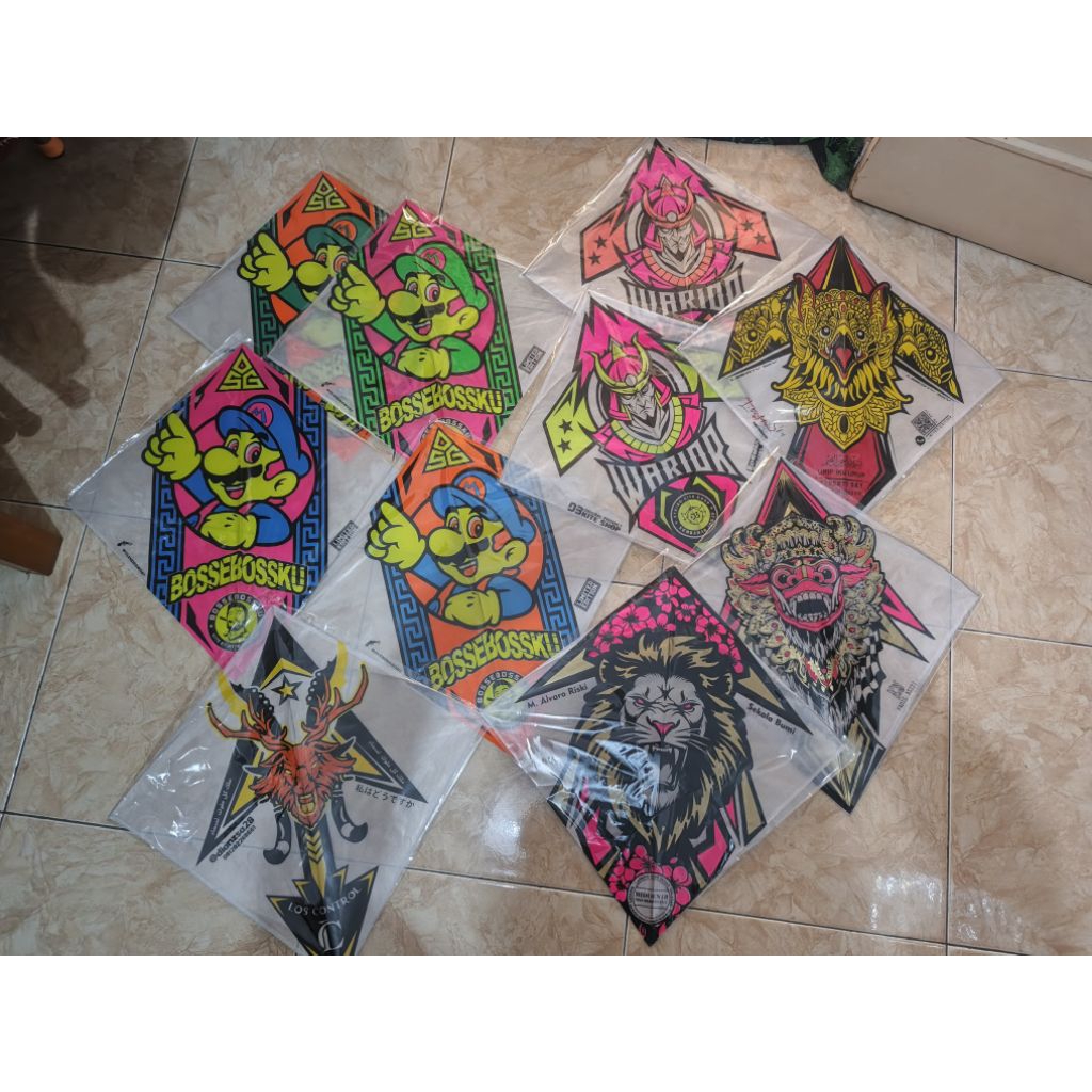 Layangan Sukhoi super petung koleksian