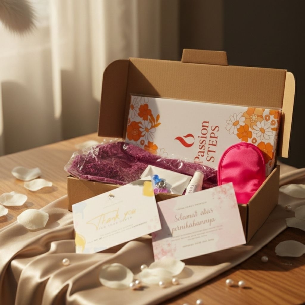 Hampers Kado Pernikahan, Baju lingerie, Ular Tangga Suami Istri