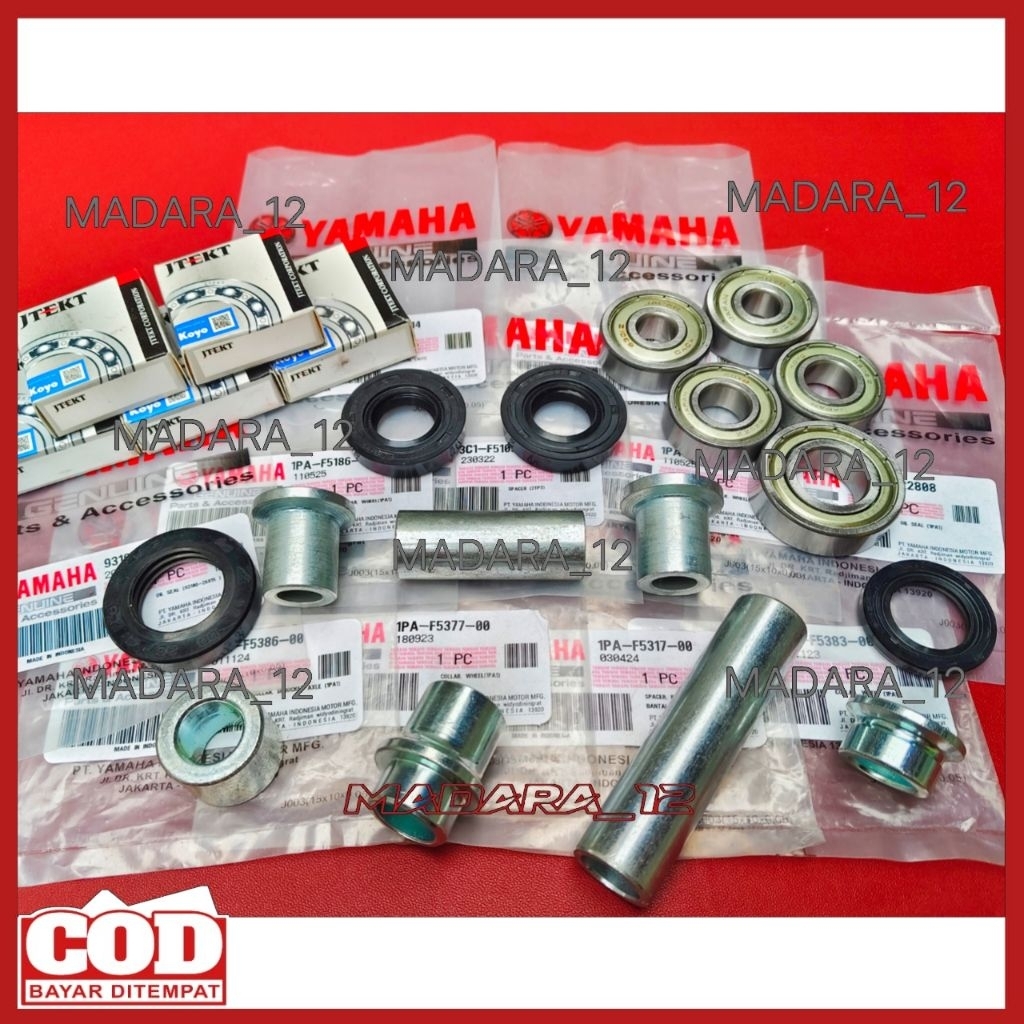 BOSH SEAL BEARING LAHER FULLSET YAMAHA VIXION NVL NVA VIXION NEW JAGUAR VIXION R 150CC/BOSH BOS BUSH