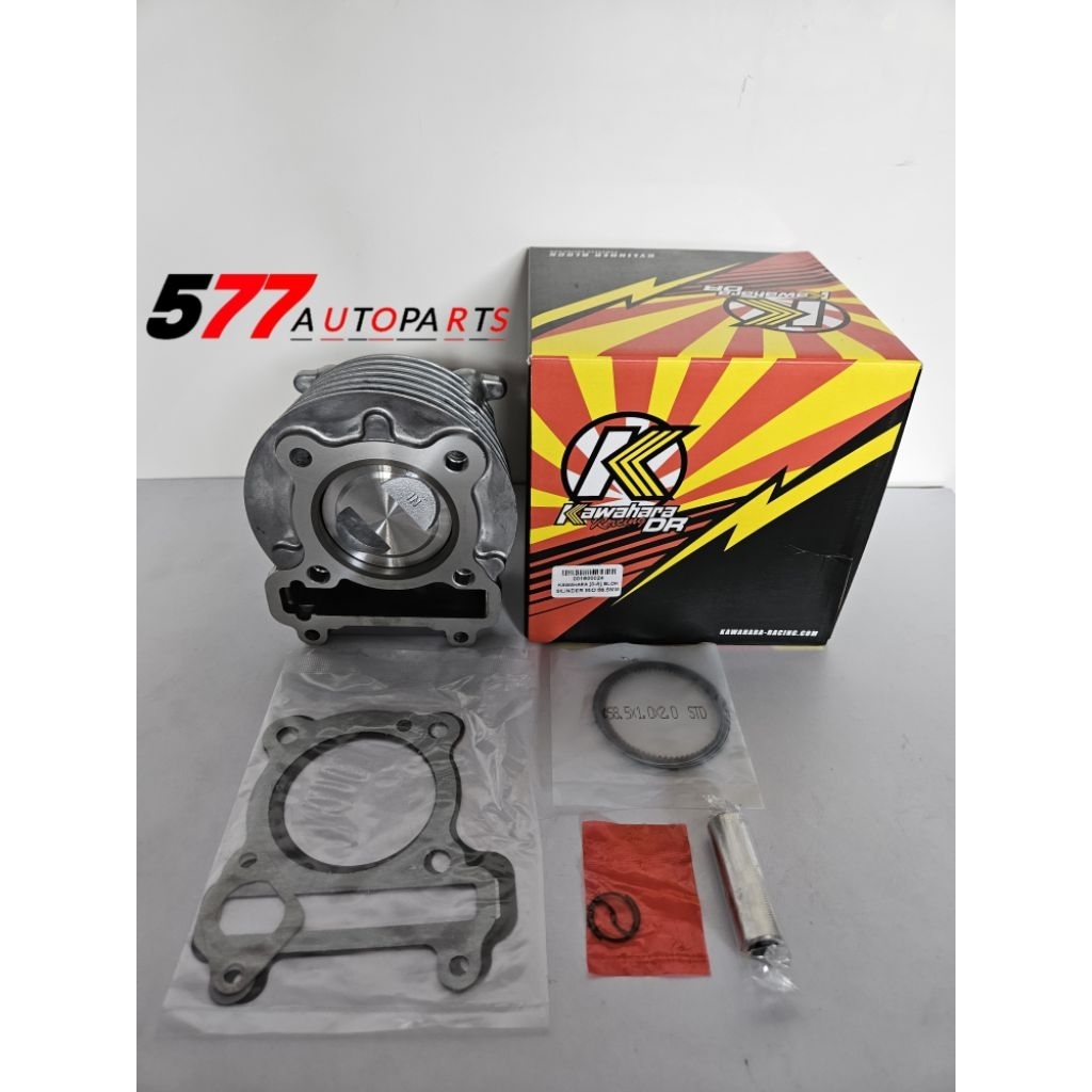 Cylinder Block Kawahara DR 58.50mm Mio Old, Mio Soul, Mio Sporty, Mio New, Mio Smile, Nouvo