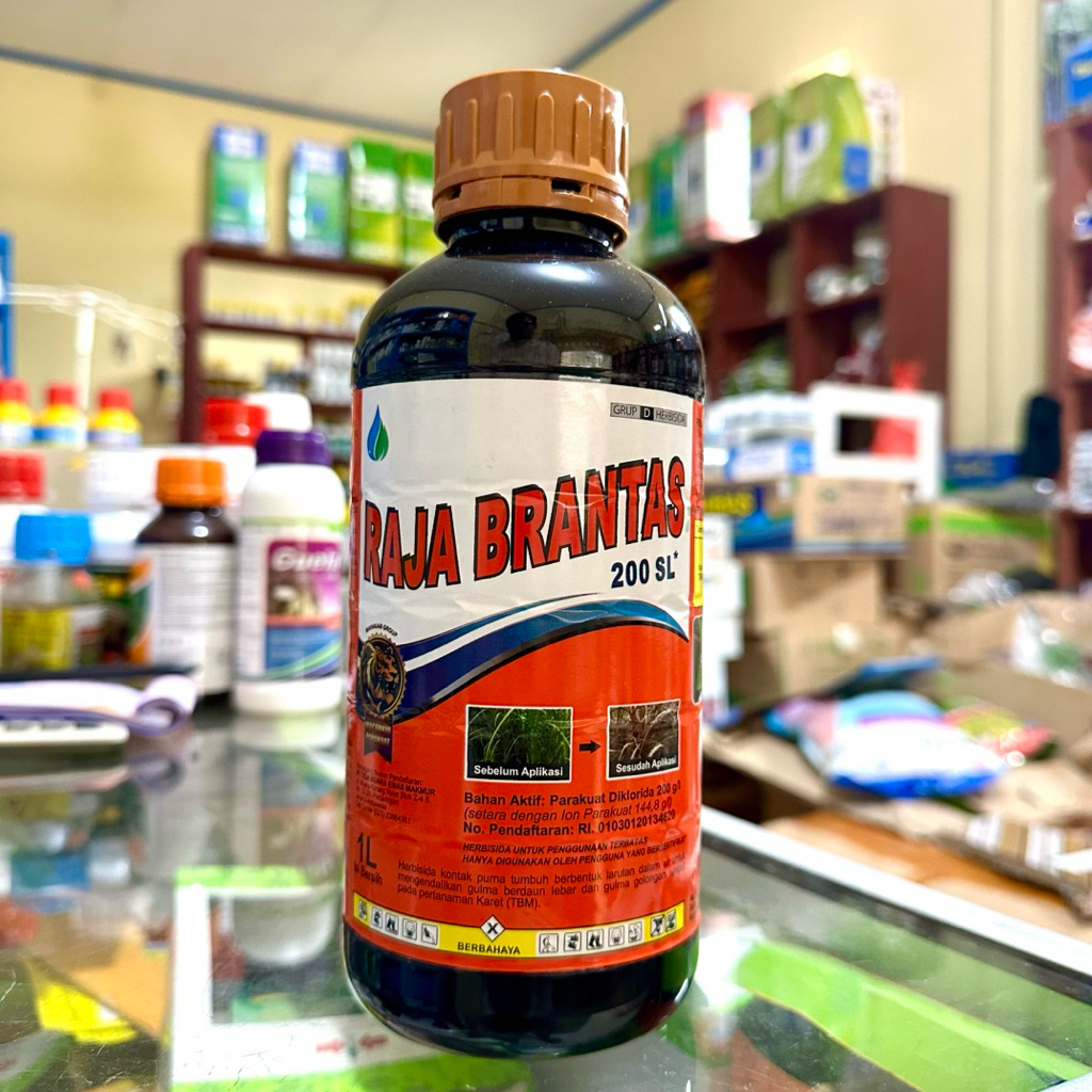 Herbisida RAJA BRANTAS 200SL 1 Liter - Herbisida Kontak Raja Brantas