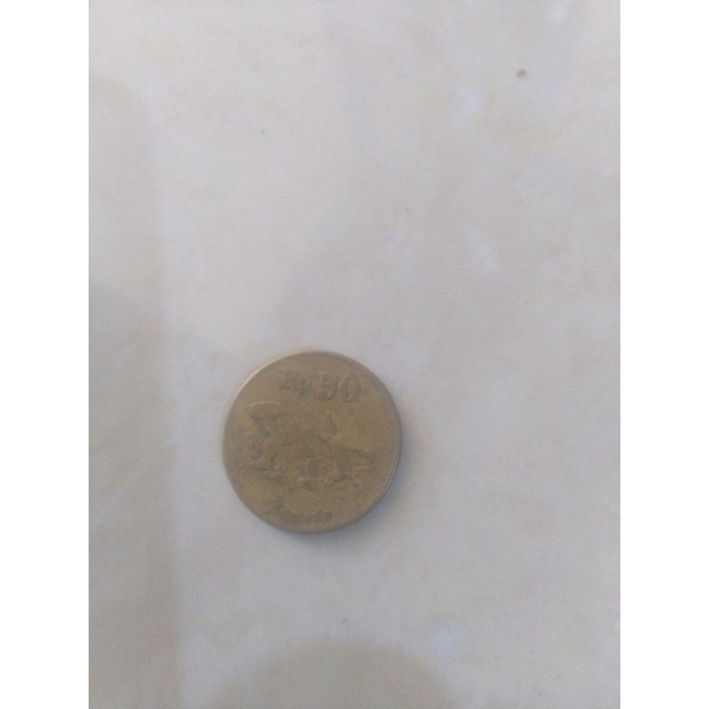 Uang Koin Rp 50 Komodo