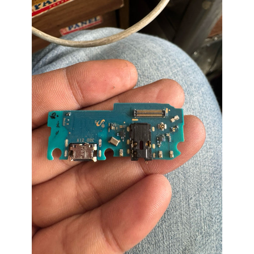 PAPAN KONEKTOR CAS CHARGER SAMSUNG A12 ORIGINAL COPOTAN