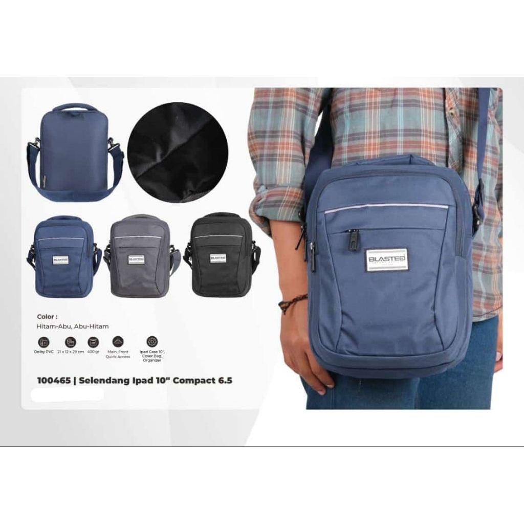 Tas selempang pria blasted 100465 original