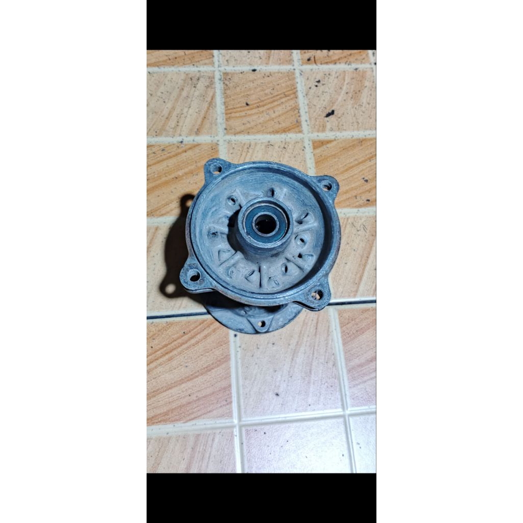 tromol belakang KLX 150 hole 28 original copotan motor