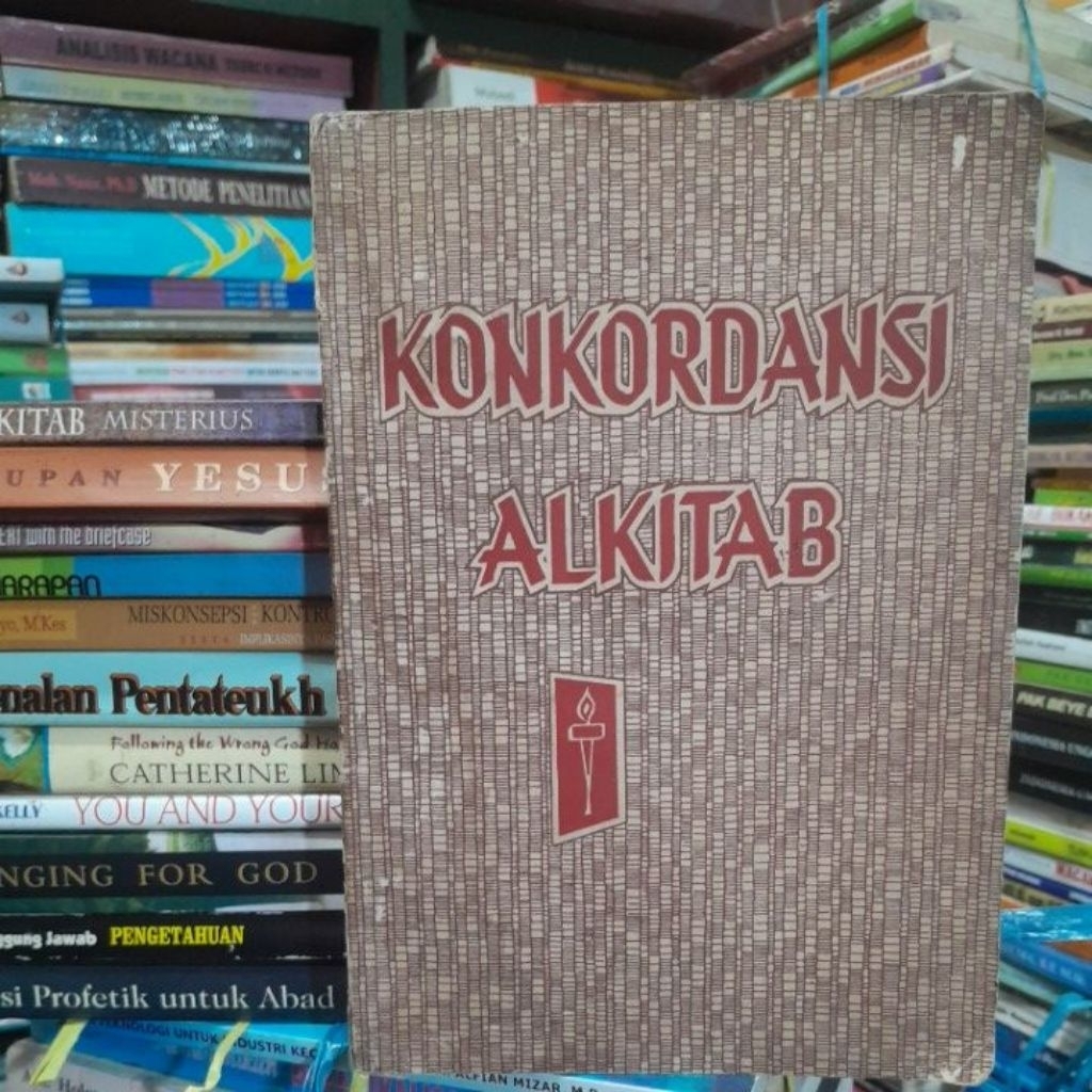 KONKORDANSI ALKITAB BUKU BEKAS