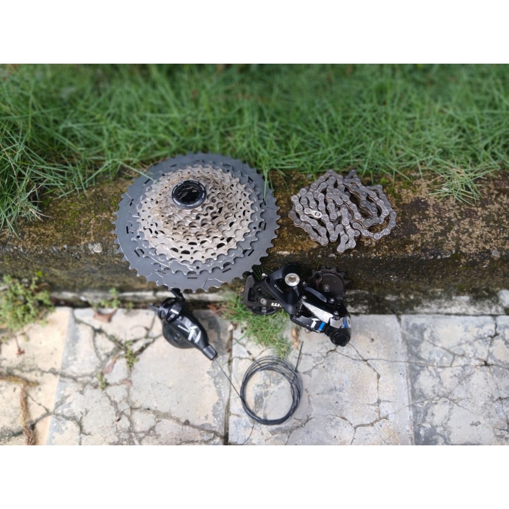 sram xo1 mix shimano xt m8000 11speed 46T mini groupset