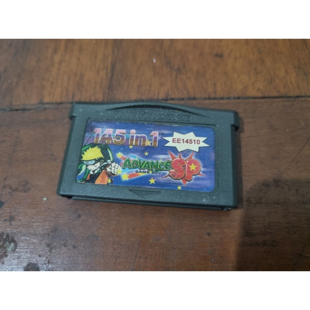 Kaset Nintendo Gameboy Advance 145 in 1