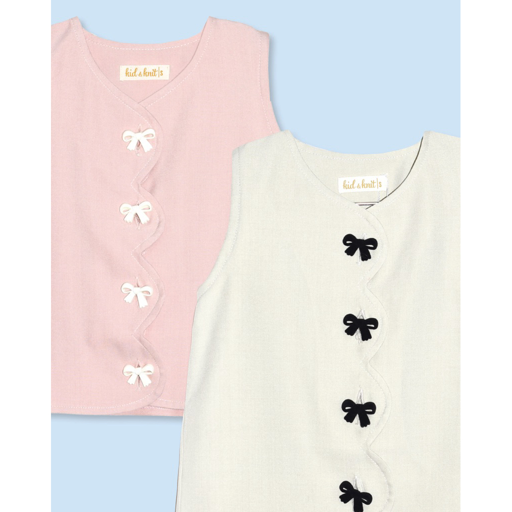 Eonie Scallop Set / Oneset anak perempuan