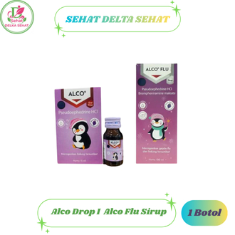 Alco Drop | Alco Plus Sirup – Obat Pilek dan Hidung Tersumbat